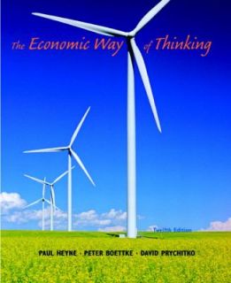 Economic Way of ThinkingThe by David L. Prychitko, Peter J. Boettke 