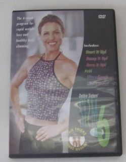 Debbie Siebers Slim In 6 SIX Fitness Workout Set 2  DVD Disc by 