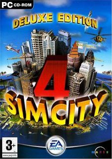 Sim City 4 IV DELUXE Edition Simulation Game for Windows PC SimCity 
