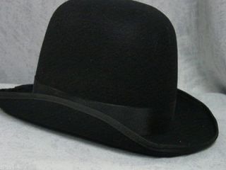   style tall bowler derby derbie hat mens ~MADE IN USA~ 3 sizes