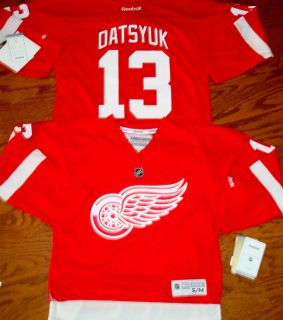 Detroit Red Wings Datsyuk Reebok Youth Replica NHL Hockey Jersey