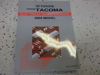   TACOMA TRUCK Electrical Wiring Diagrams Service Shop Repair Manual