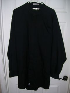 DIAMANTE Big & Tall Size 20 LT MENS Dress shirt Black in EXCELLENT 