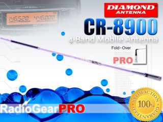 DIAMOND CR8900 4 Band Mobile antenna for FT 8900R 8900