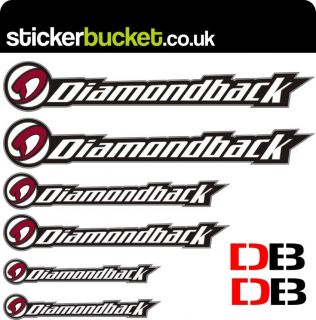 diamondback bike stickers
