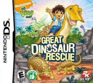 Go, Diego, Go Great Dinosaur Rescue Nintendo DS, 2008