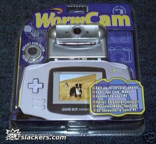 Game Boy Advance Worm Cam Digital Camera by Nyko NEW