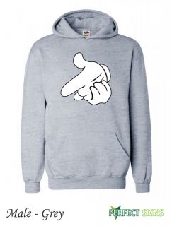 DRAKE MICKEY MOUSE HANDS YMCMB YOLO Yolo Dope Cool Hoodie Kids S XL 