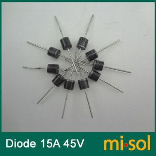 10 PCS   15A 45V Schottky Diode, SCHOTTKY BARRIER RECTIFIER, for solar 