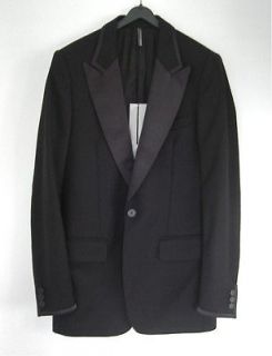 DIOR HOMME Hedi Slimane Le Smoking Tuxedo Party Suit Jacket XS These 