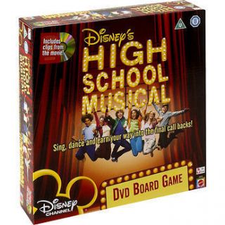 Disney Channel High School Musical DVD Board game NEW