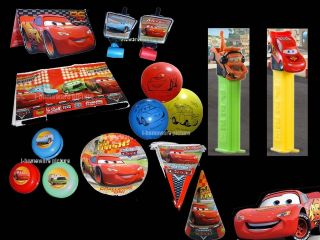 Pez Cars 2 Disney McQueen Mater BonBon Candy Birthday Party Supply 