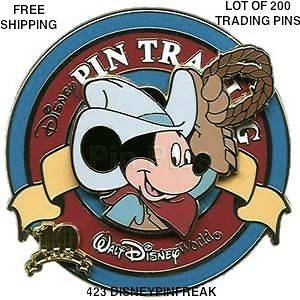 Disney Trading Pin Lot 200 Hidden Mickey LE Cast US SELLER Guaranteed 