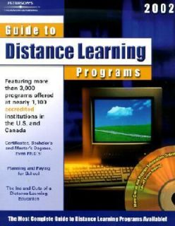 Distance Learning Programs 2002 by Petersons Guides Staff 2001 