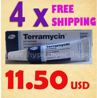   Terramycin Antibiotic Pet Eye Ointment 3.5 Gr for Cat Dog Horse