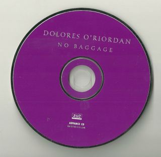 Dolores ORiordan RARE No Baggage Advance / Promo CD
