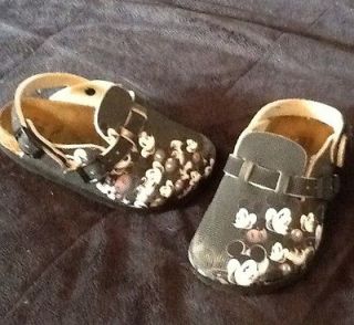 Used Toddler Mickey Mouse Birkenstocks Size 9 EXTREMELY CUTE