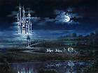 Moonlit Castle DISNEY FINE ART Giclee by Rodel Gonzalez NIB Mint