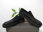 Donald J Pliner Men Black Casual Leather Suede Loafers Italy Size 12M 