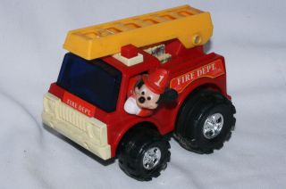 mickey mouse fire truck in Toys & Hobbies