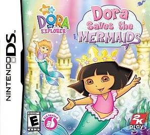 Dora the Explorer Dora Saves The Mermaids   DS Game Complete