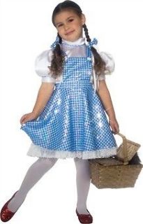 Girls Sequin Dorothy Wizard of Oz Costume Deluxe 882812