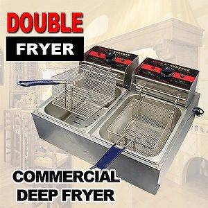 double deep fryer in Business & Industrial
