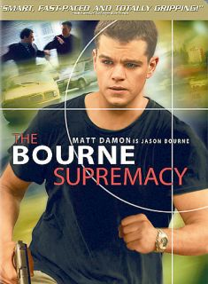 The Bourne Supremacy The Bourne Identity DVD, 2005, Side By Side 