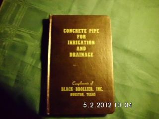 Black Brollier Houston   Concrete Pipe for Irrigation and Drainage