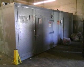 USED WALK IN FREEZER 8x10x8 SELF CONTAINED REFRIGERATION PLUG & RUN