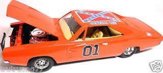   Charger General Lee 01 Dukes of Hazzard Bo Luke Orange Diecast Car