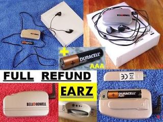   sonic EARZ Hearing Aid & Personal Voice Sound Amplifier + DURACELL