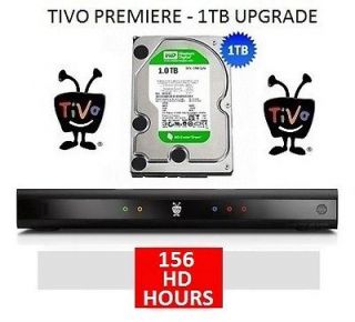 TiVo Premiere TCD746320 1TB WD Hard Drive Upgrade Kit Plug & Play