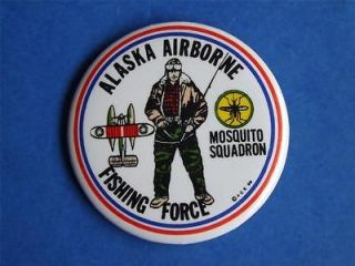 Newly listed ALASKA AIRBORNE MOSQUITO SQUADRON FISHING FORCE 1990 