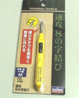 DAIWA Quick Eight Knot Tool M Yellow / Witty Gadget