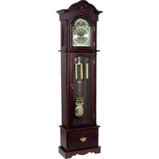   listed GRANDFATHER CLOCK   CHERRY FNH, BY EDWARD MEYER LIST $899.95