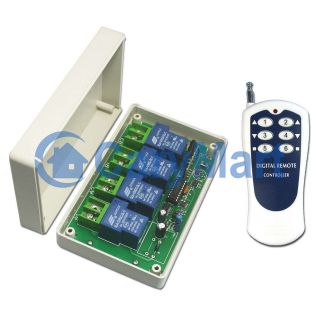   Reverse RF DC Motor remote Controller for electric hoist 500m 30A