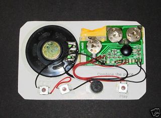 BARE Recorder Button Scrapbooking DIY Card Music Sound