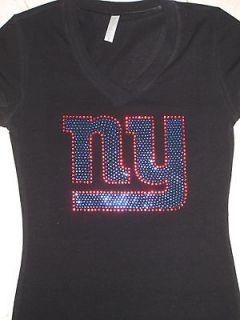 New York Giants rhinestone t shirt size XL, 2XL, 3XL