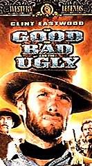 The Good, the Bad and the Ugly VHS, 2000, 2 Tape Set
