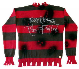   Freddy Krueger Signed Nightmare on Elm Street Sweater ASI Proof