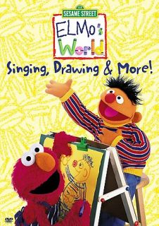 Elmos World   Singing, Drawing More DVD, 2002