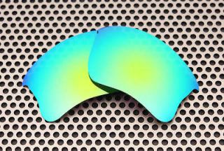 New VL Polarized Emerald Green Replacement Lenses for Oakley Flak 