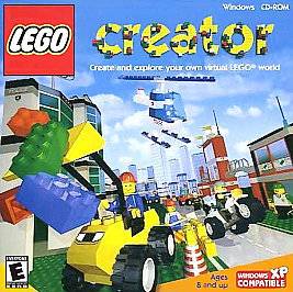 LEGO Creator (PC, 1998 Encore) Build Your Own Lego Worlds