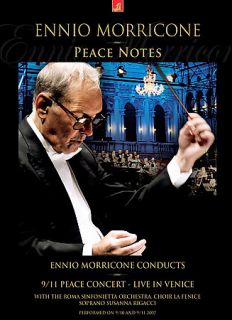 Ennio Morricone   Peace Notes Live In Venice DVD, 2008, 3 Disc Set 