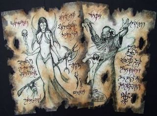 cthulhu larp prop AZATHOTH necronomicon lovecraft Arkham witch magick 