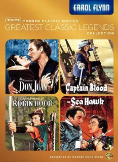   Classic Legends Collection Errol Flynn DVD, 2011, 2 Disc Set