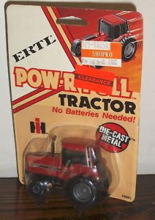 MIP Ertl Die Cast 1/64 Pow R Pull Red Tractor #4091
