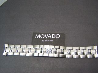 MOVADO MUSEUM 84 C2 11893 STAINLES STEEL WATCH BRACELET 18.90MM LUG 