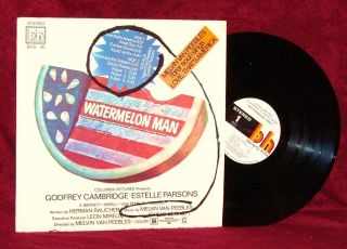 OST LP WATERMELON MAN MELVIN VAN PEEBLES 1970 BEVERLY HILLS NM NEAR 